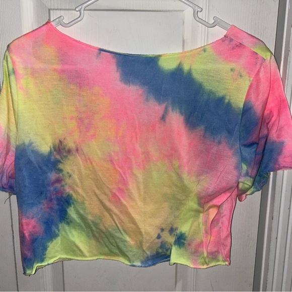 Tie dye crop no size tag - Picture 2 of 2